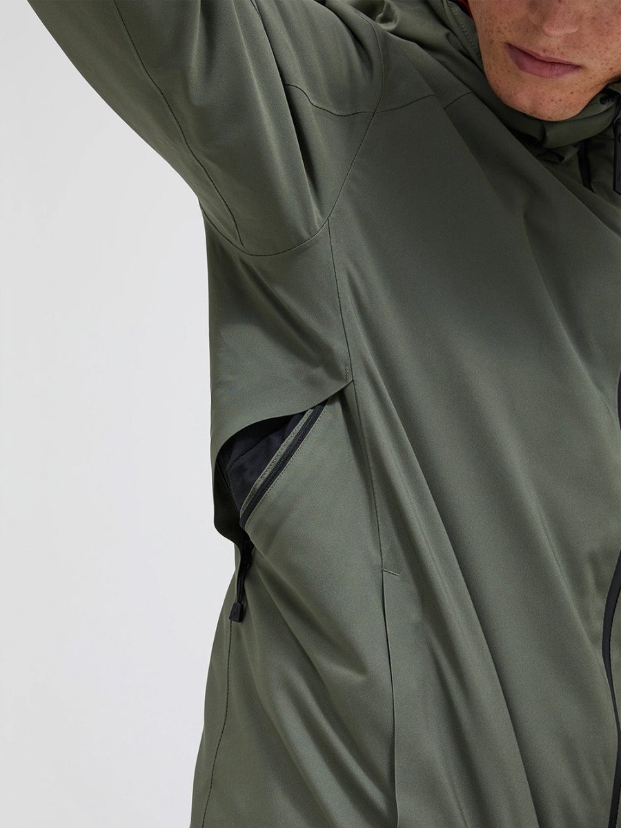 Maroon Insulated 2L Skijakke - Herre - Sort - Gumpel & Co