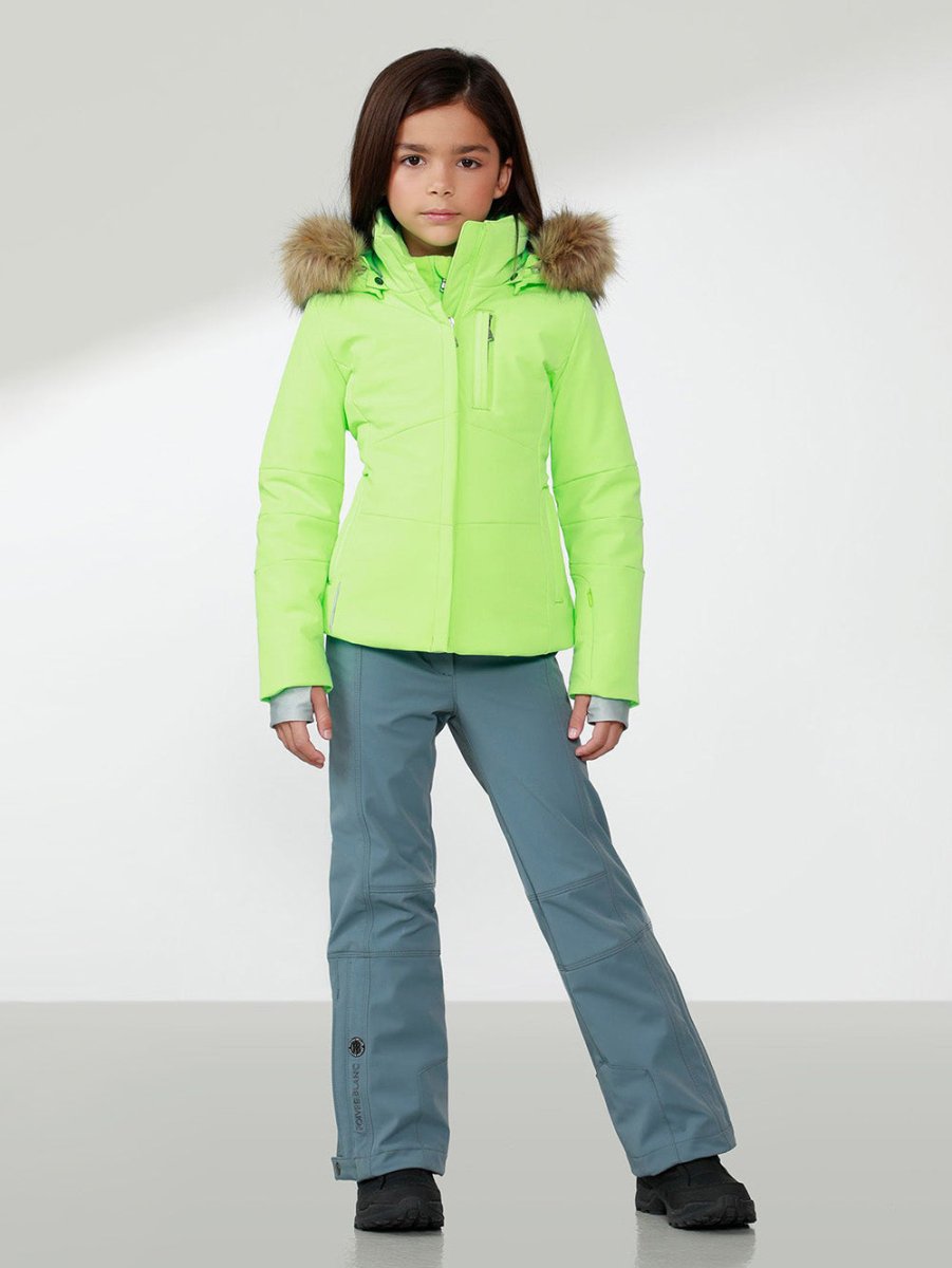 Junior Active Stretch Skijakke - Piger - Goth Blue - Gumpel & Co