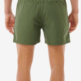Offset Volley 15 Boardshort - Herre - Dark Olive