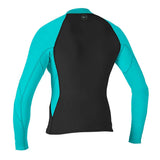 Women's Reactor II 1,5mm Front Zip Jakke | Dame | Black/Aqua