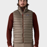 Down Sweater Vest - Mens - Marlow Brown