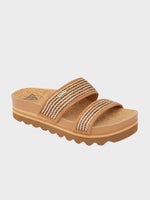 Cushion Vista Hi - Sandaler til damer - Chocolate Raffia