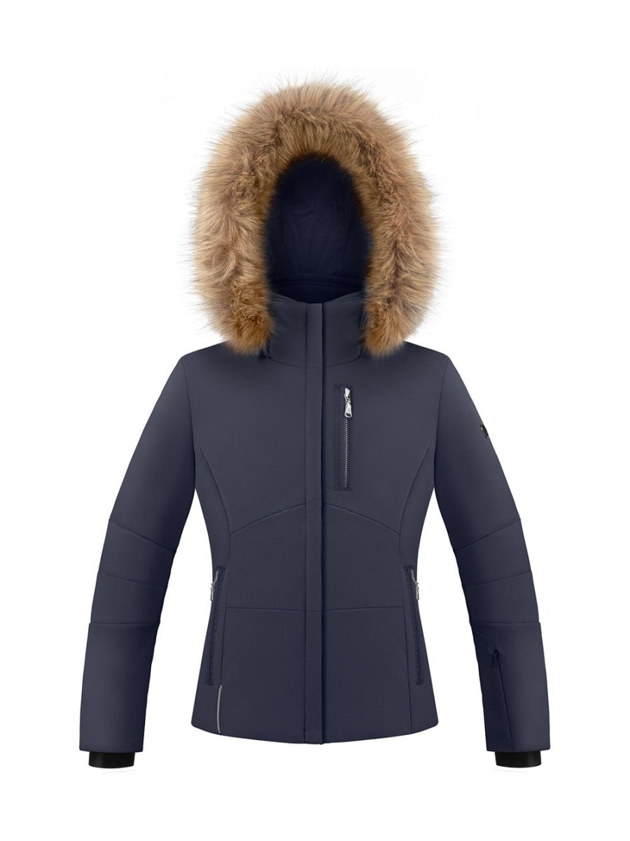 Junior Active Stretch Skijakke - Piger - Goth Blue - Gumpel & Co