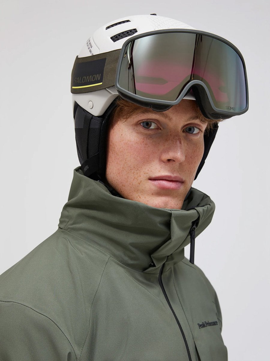 Maroon Insulated 2L Skijakke - Herre - Sort - Gumpel & Co