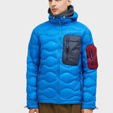 Helium Utility Hood Down Jacket - Mens - Azure Ascent