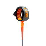 9' All Round Essential Leash | Charcoal/Orange