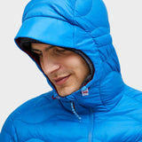 Helium Utility Hood Down Jacket - Mens - Azure Ascent