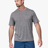 Men's Capilene Cool Daily Graphic UV T-shirt - Herre - Boardlogo Grey