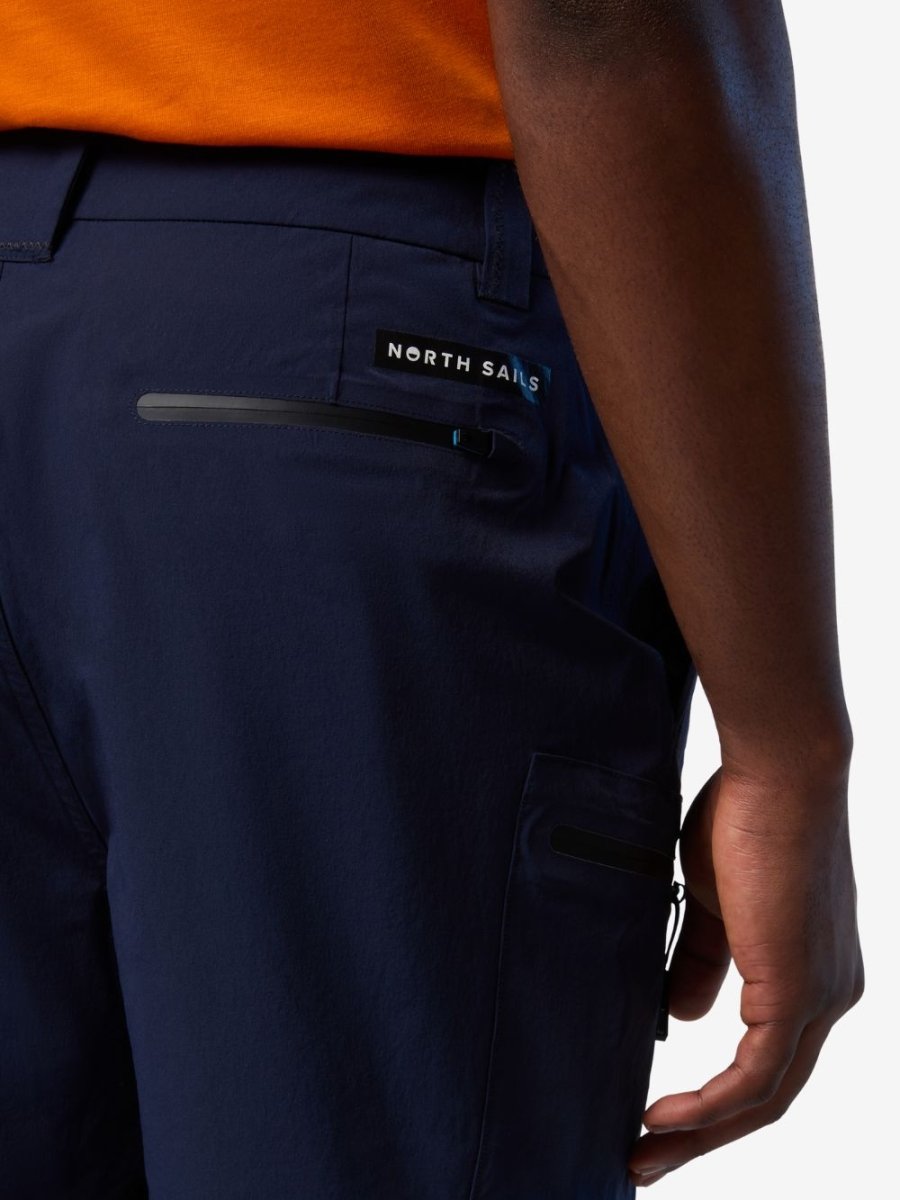 Hybrid deck shorts - Mænd - Navy Blue - Gumpel & Co