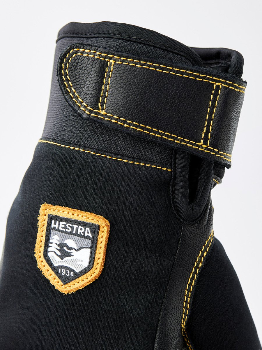 Ergo Grip Active Wool Terry 5 - F Handsker - Herre - Black/Black - Gumpel & Co