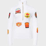Triumph Ski midlayer - Womens - White