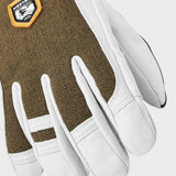 Army Leather Patrol 5-Fingre skihandske - Herre Olive