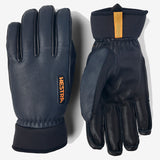 Army Leather Wool Terry 5-finger - Herre - Grey