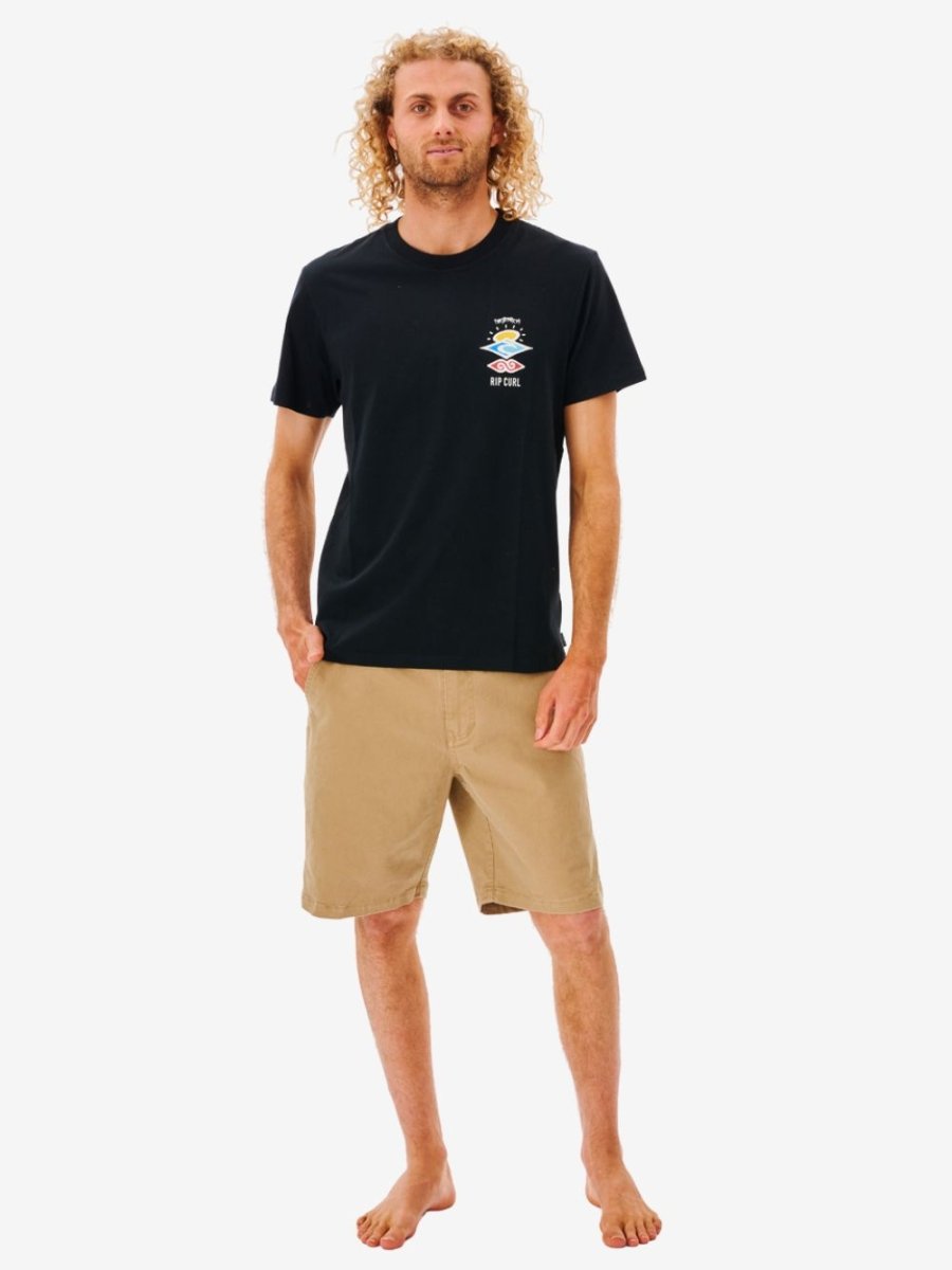 Search Icon Tee - Herre - Black - Gumpel & Co