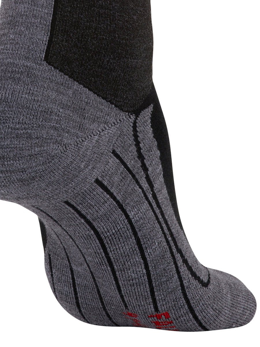 SK4 Advanced Merinould Skisokker - Dame - Black - Gumpel & Co