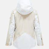 Insulated 2-Lags Skijakke - Dame - Sand Fog / Off white