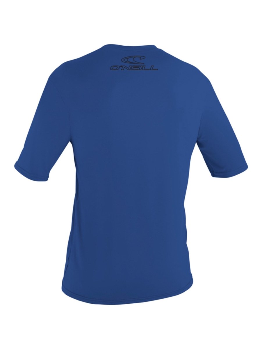 Men's Basic Skins Kortærmet Sun Shirt - Herre - Pacific - Gumpel & Co