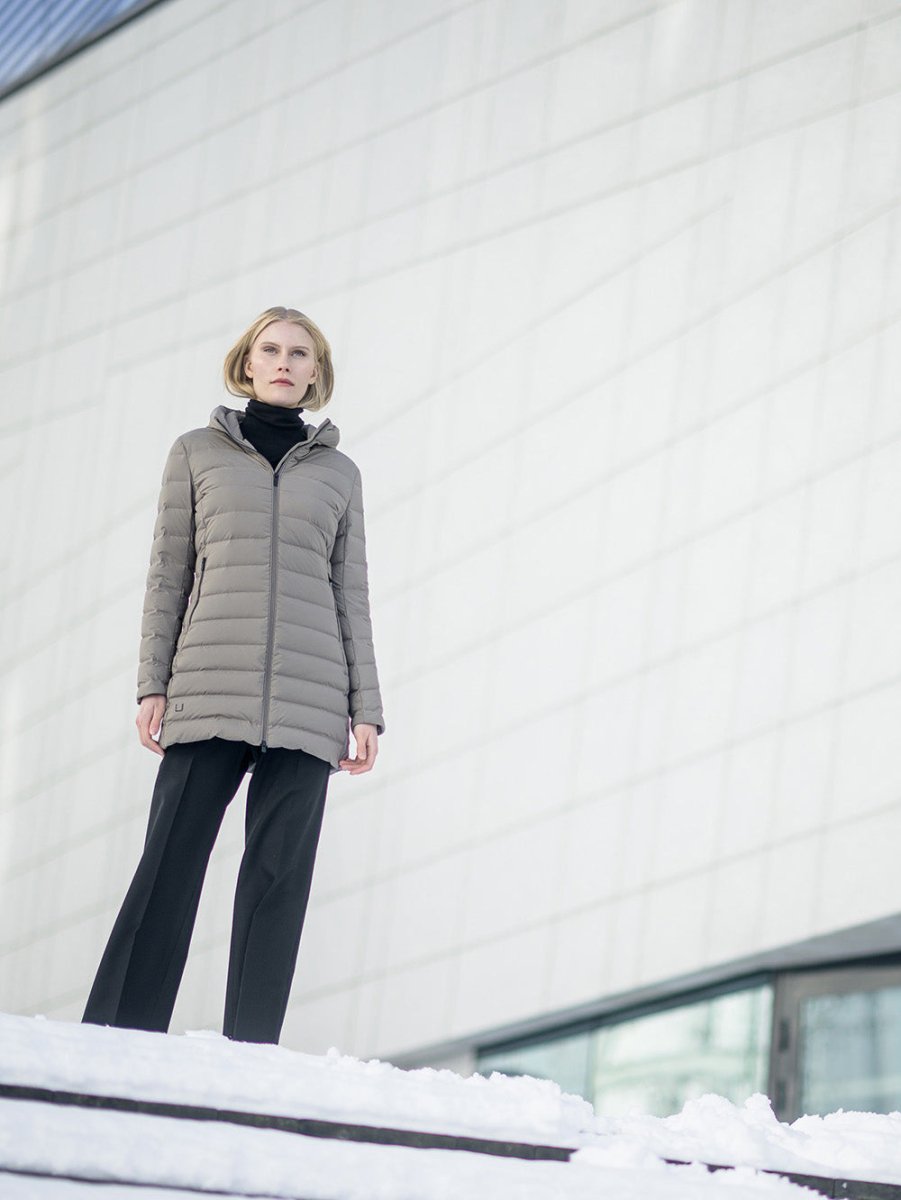 Ion Dunjakke - Dame - Dark Sand - Gumpel & Co