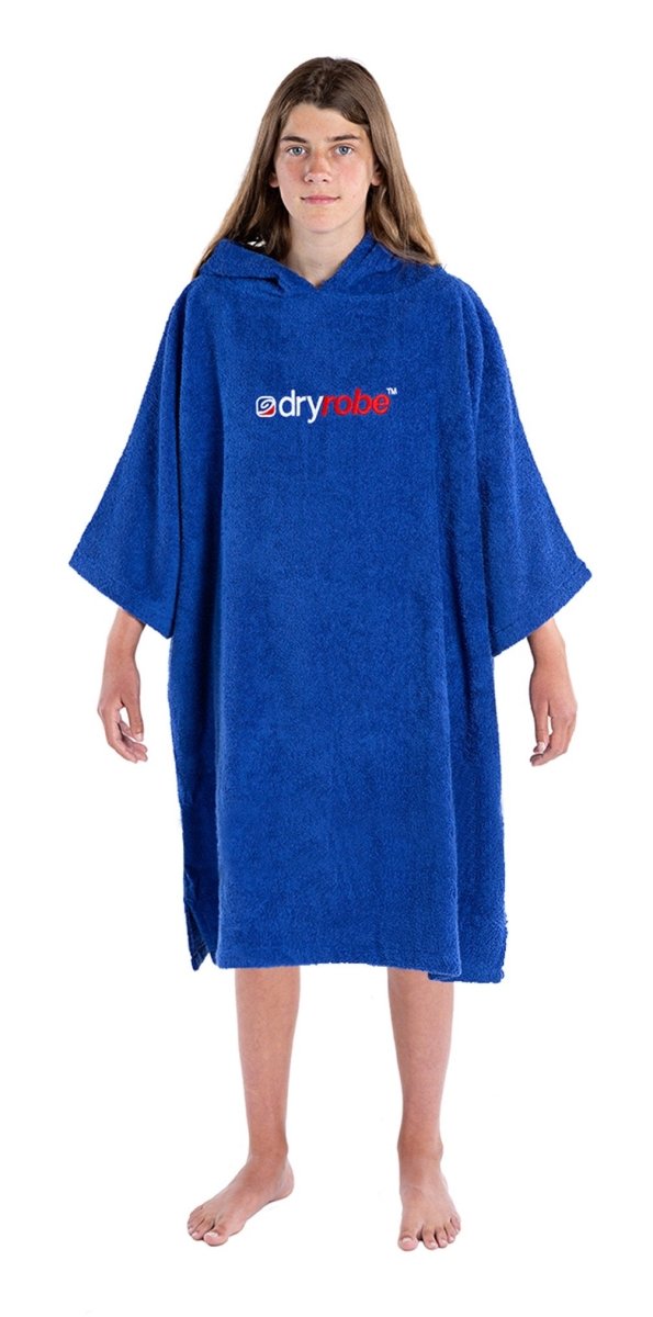 Frotté Badeponcho | Børn | Royal Blue - Gumpel & Co