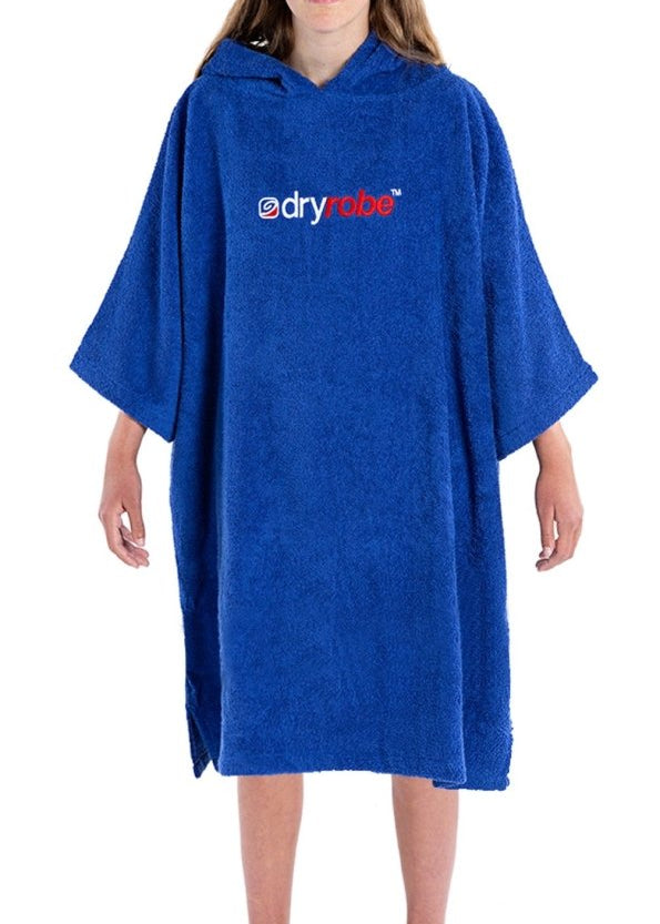 Frotté Badeponcho | Børn | Royal Blue - Gumpel & Co