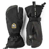 CZone Mountain 3-finger skihandske - unisex - Black