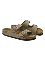 Arizona Ruskindssandaler - Unisex -Taupe - Smal