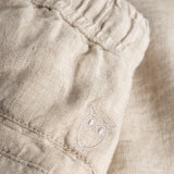 Men's Fig Loose Hør Pants - Herre - Light Feather Gray