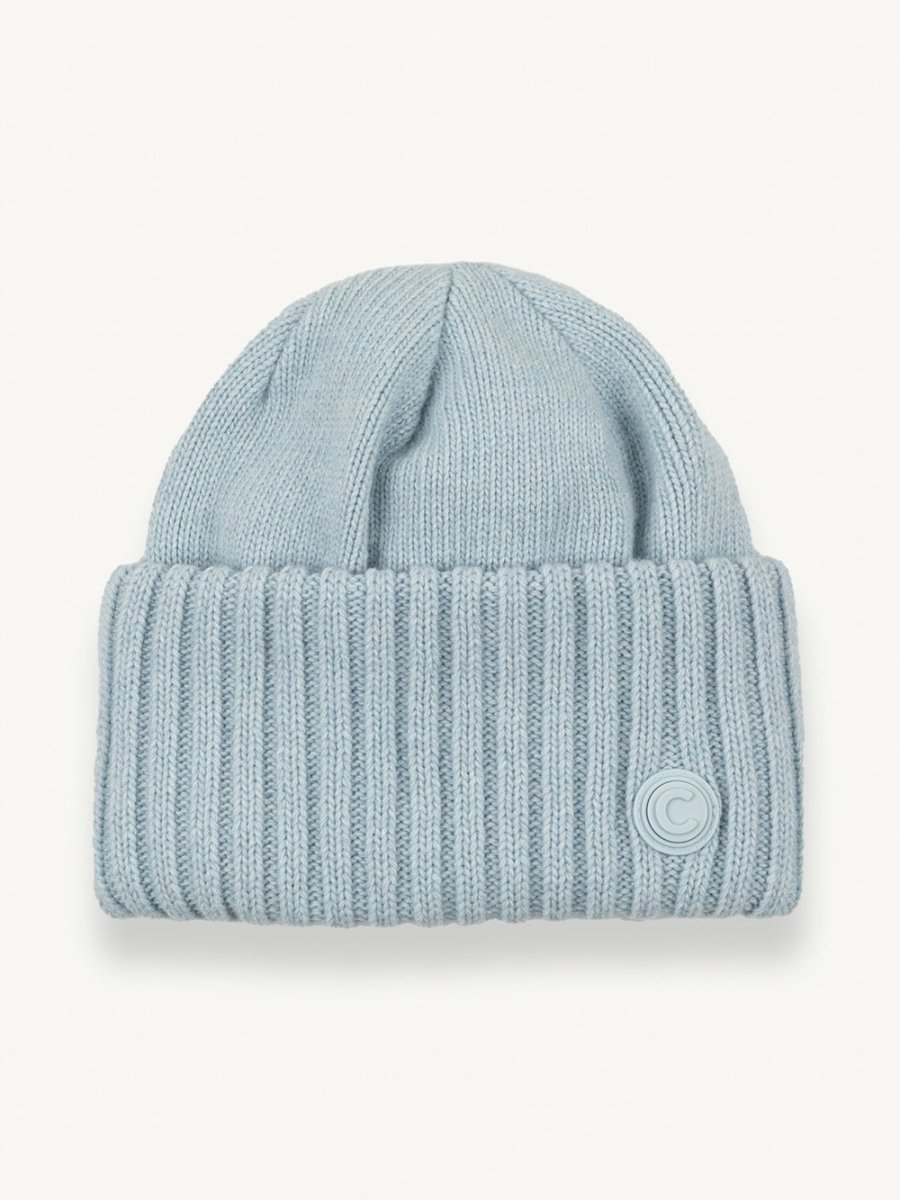 Cashmere and Wool Blend Strikhue - Spa (lyseblå) - Gumpel & Co