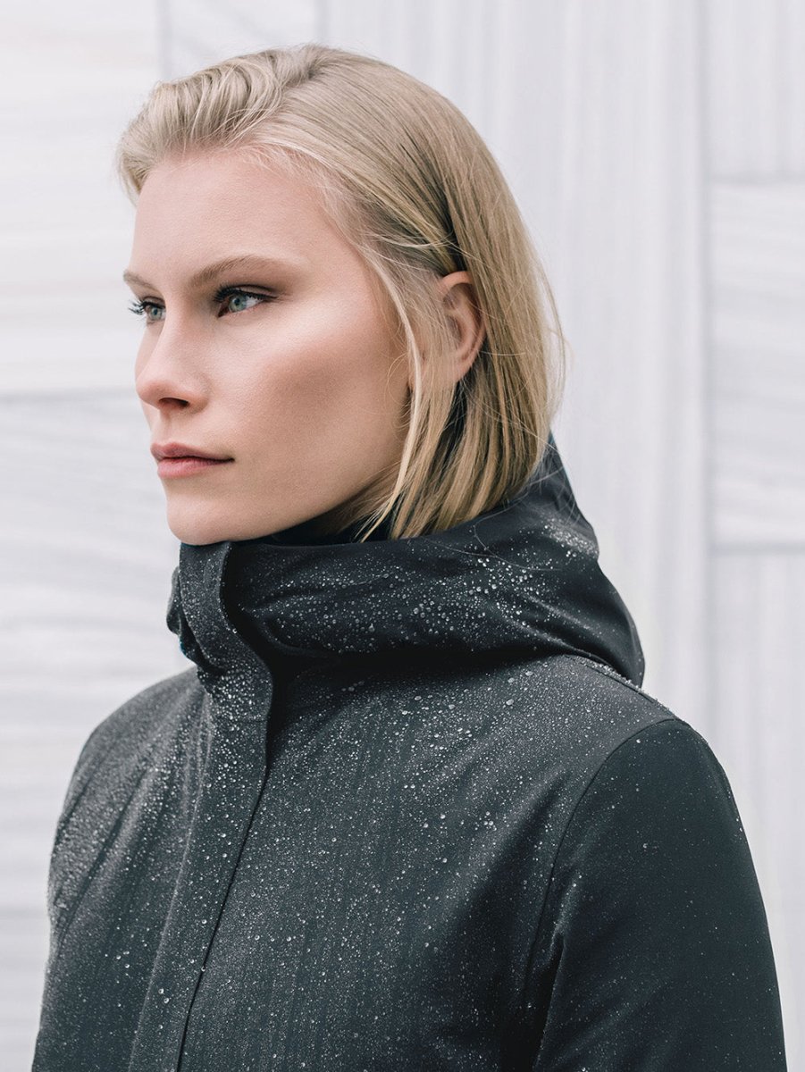 Spectra Frakke - Dame - Sort - Gumpel & Co