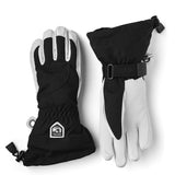 Female Heli 5-finger Skihandsker - Dame - Black/Off White