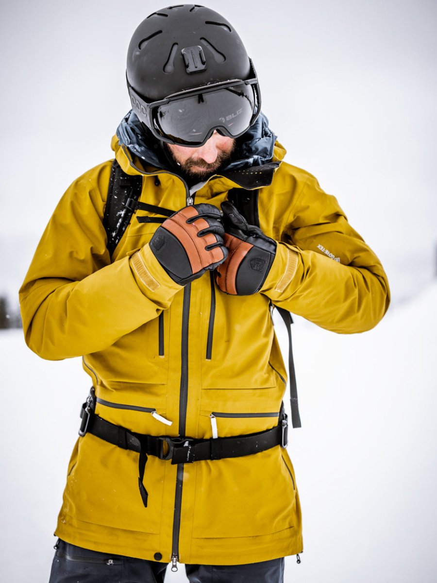 Fall Line 5 - finger Skihandsker - Unisex - Black/Black - Gumpel & Co