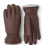 Deerskin Primaloft Handsker - Unisex - Chokolate