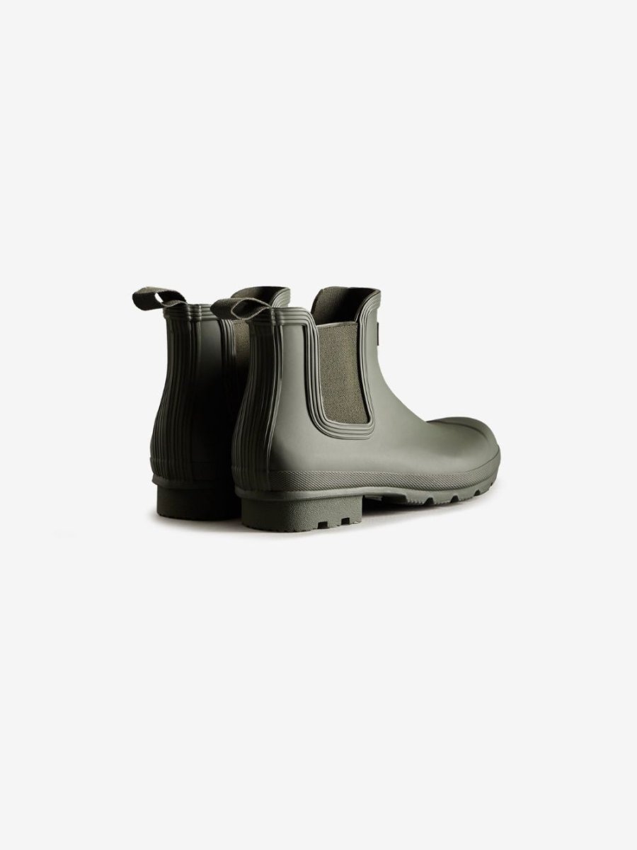 Orginale Chelsea Boots - Herre Gummistøvler - Dark Olive - Gumpel & Co
