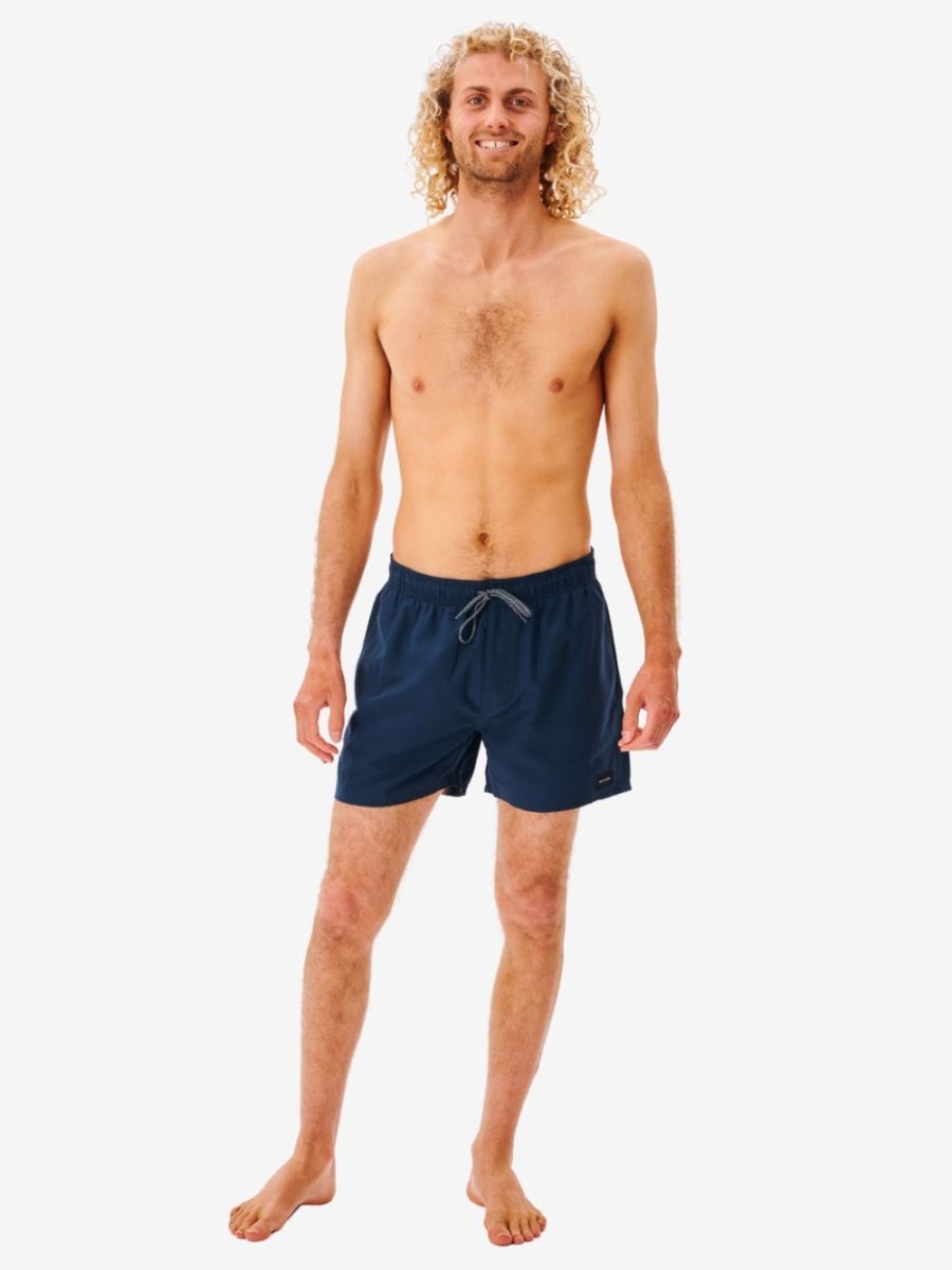 Offset Volley 15 Boardshort - Herre - Navy - Gumpel & Co