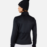 Diretta Fleece Midlayer m/lynlås - Dame - Black