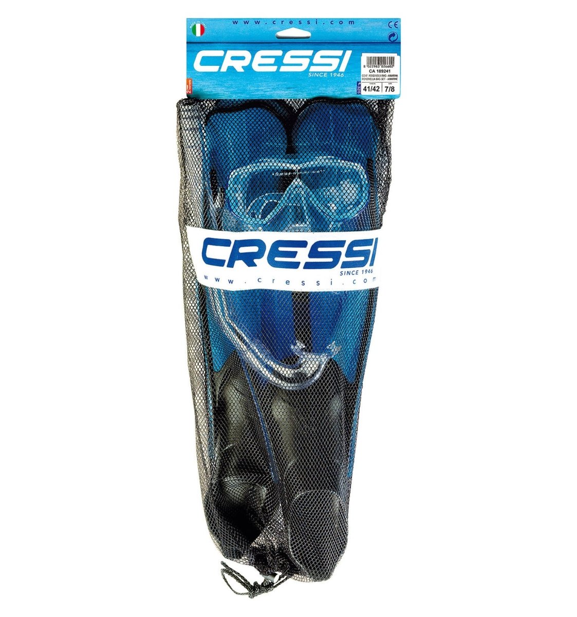 CRESSI RONDINELLA KOMPLET SNORKELSÆT