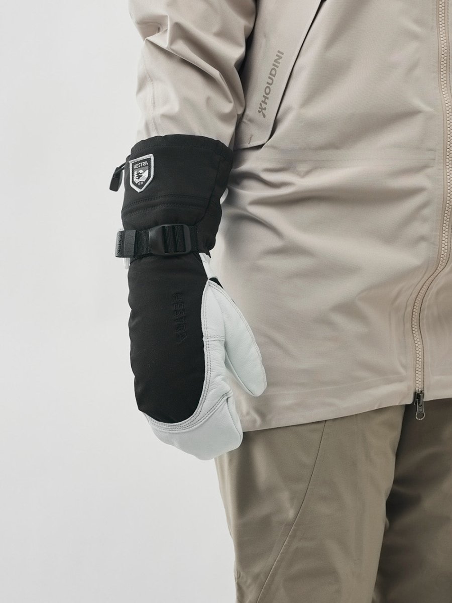 Army Leather Extreme Mitt Skivante - Unisex - Black/Black - Gumpel & Co