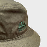 Bucket Hat med broderet logo - Unisex - Dark Green