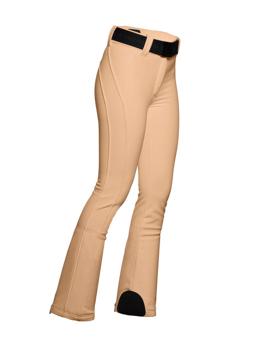 Women's Pippa Softshell Skibukser - Dame - Latte (lysebrun) - Gumpel & Co