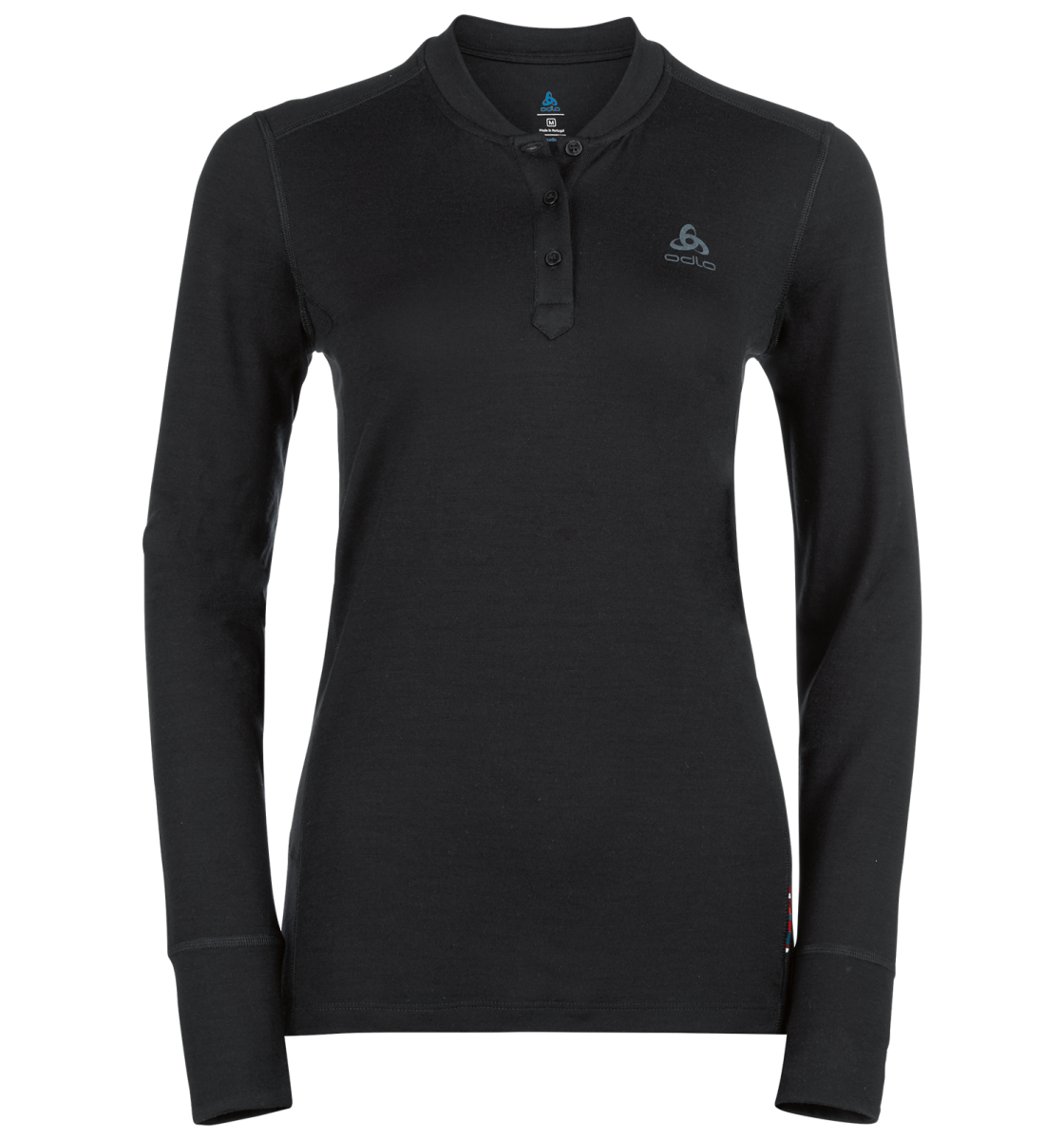 Women's Collar Skiundertrøje - Dame - Black - Gumpel & Co