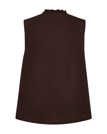 Freequent Esally Bluse - Dame - BROWN
