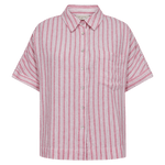 Lava Skjorte - Dame - WILD ORCHID W. BRILLIANT WHITE - Gumpel & Co