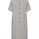Lava Kjole - Dame - COFFEE BEAN W. STAR OFF - WHITE - Gumpel & Co