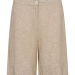 Freequent Lava Shorts - Dame - SAND MELANGE