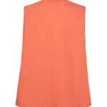 Freequent Esally Bluse - Dame - ORANGE