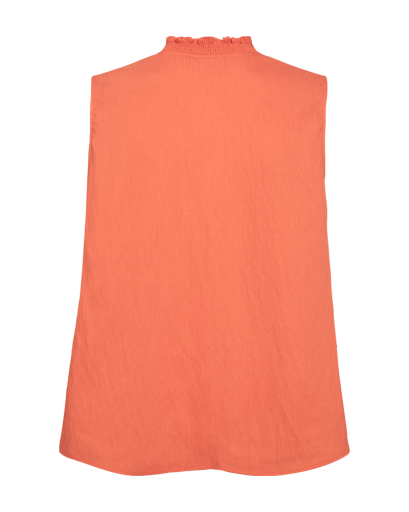 Freequent Esally Bluse - Dame - ORANGE