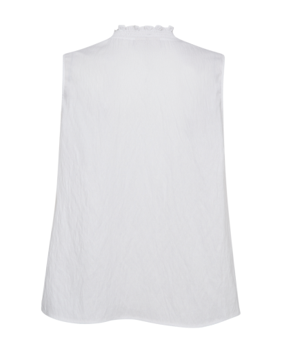 Freequent Esally Top - Dame - BRILLIANT WHITE