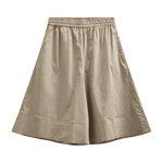 Freequent Jules Bermuda Shorts - Dame - SILVER MINK