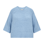 Tapper Pullover Sweatshirt - Dame - BLUE - Gumpel & Co