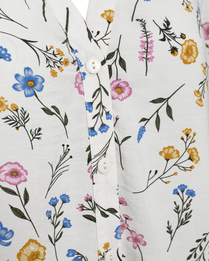 Molli Skjorte - Dame - STAR OFF - WHITE W. GOLDEN HAZE - Gumpel & Co